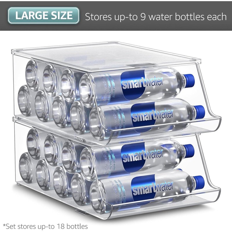 Sorbus Water Bottle Organizer - Can and Bottle Holder Drink