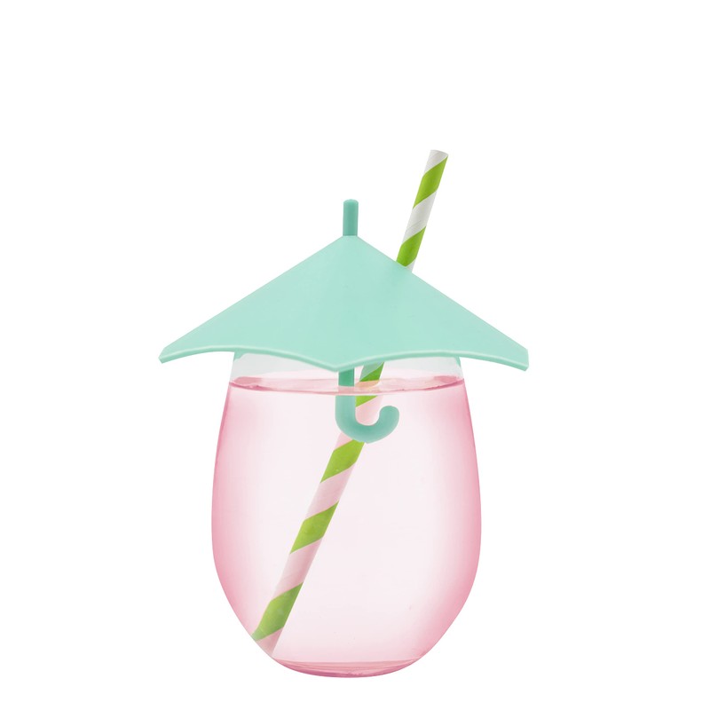 NPW-USA Happy Hour Cocktail Umbrella Drink Covers, 3-Count