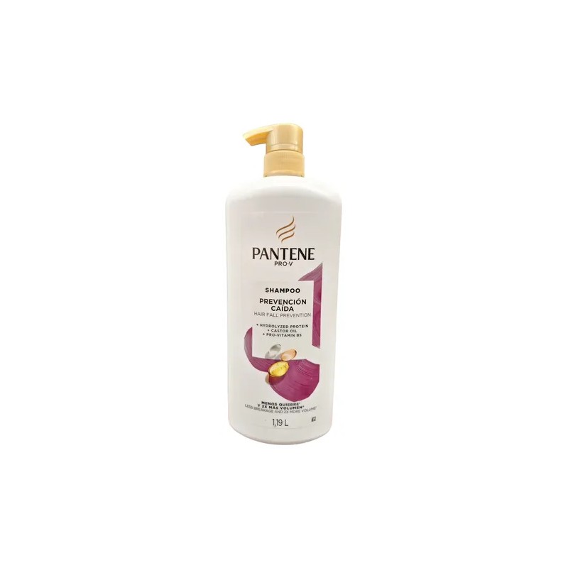 Shampo Pantene Prevención Caída 19l Cuida Cabello