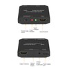 HDR HD Multimedia Interface Sound Extractor Support 4K 60Hz EDID