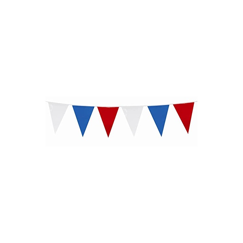 Happium 10m / 32 ft Solid Colour Bunting Flags Banner