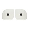 1Pair Heated Side Mirror Glass 7H1857521N Anti Fog and Frost