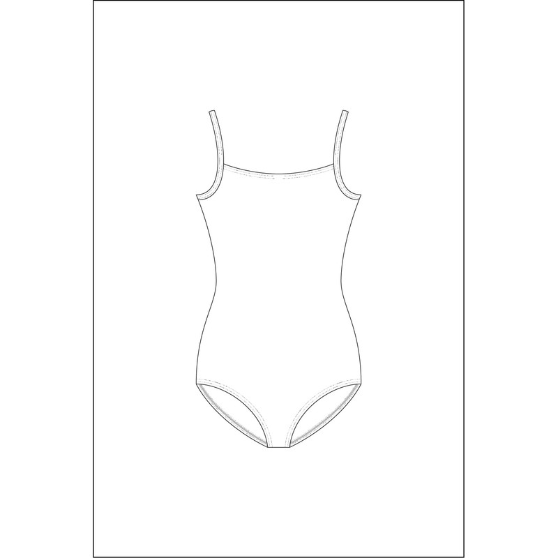 Wear Moi Prelude Girl's Cotton Elasthan Leotard, Black, Age 2/4