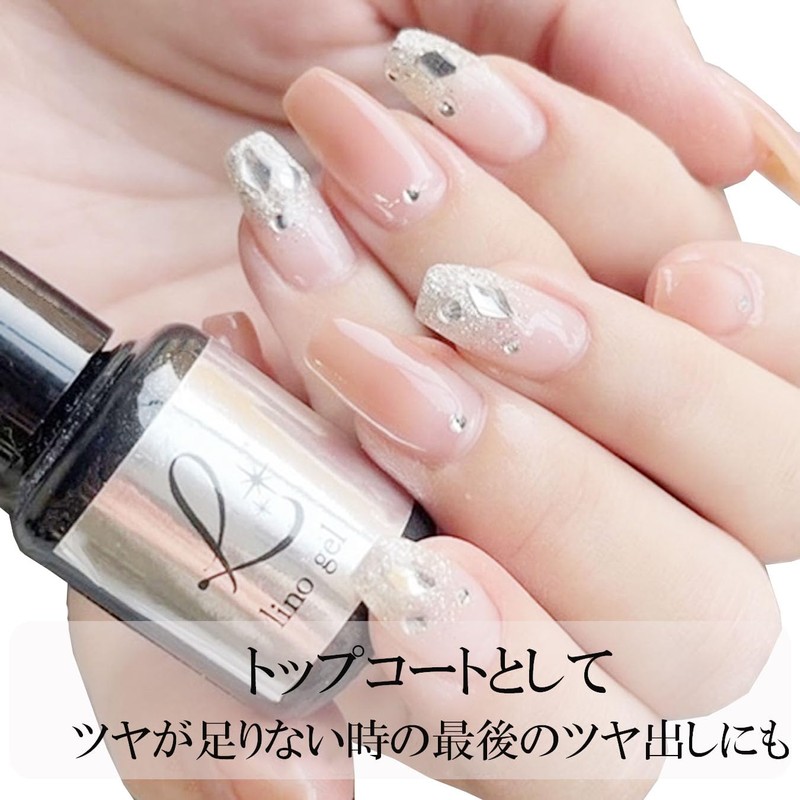 Gel Nails Non-Wipeable Top Gel 0.4 oz (10 g) Professional