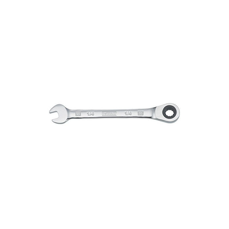 DeWalt - Llave combinada de carraca (1/4", SAE)
