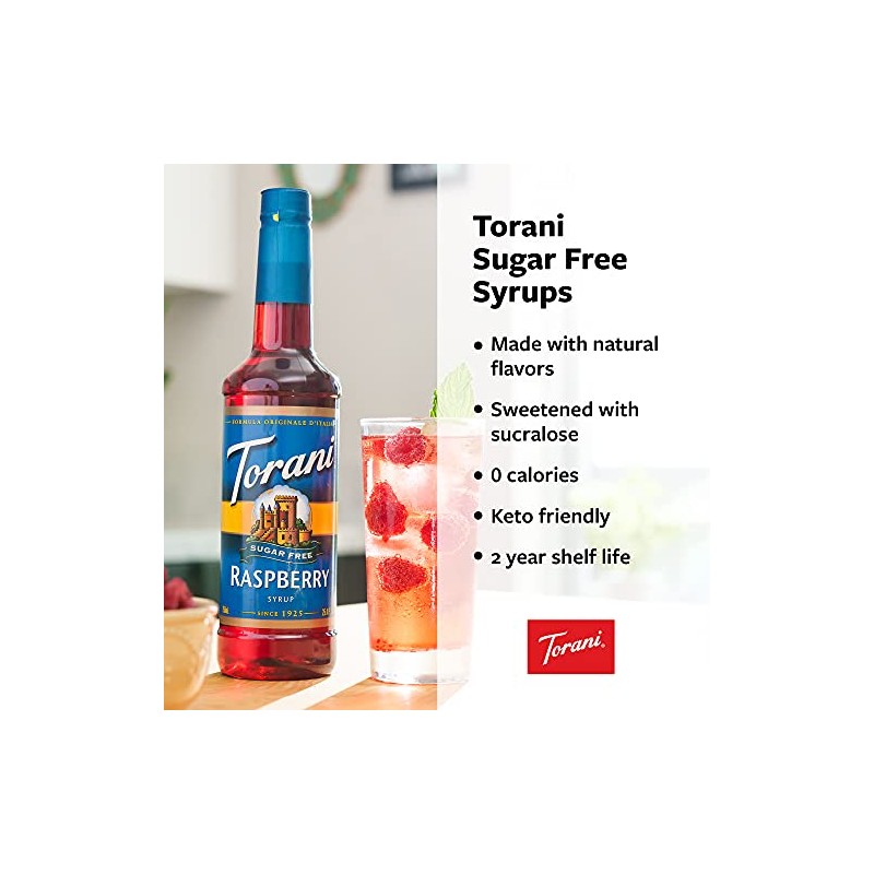 Torani Sugar Free Syrup, Salted Caramel, 12.7 Ounce