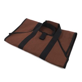 Firewood Carrier 80kg Load Bearing Waterproof Canvas Log Bag Wood Holder with Portable Handle