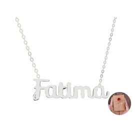 Only faith Personalisierte Namenskette für Frauen Edelstahl mit origineller Geschenkbox Anhänger Kette Schmuck personalisiert speziell für Freunde Freund Freund, standard, Edelstahl, Nicht zutreffend
