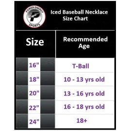 Power Energy Sports Iced Rhinestone Disco Ball Bead Baseball Necklace San Diego Padres Brown Yellow - 22" inches