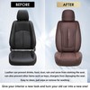 Coverado Car Seat Cover Front Seats, Brown Seat Covers Front