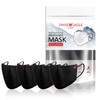 Swiss Eagle Black Cotton Respirator 6 Layer Reusable Outdoor Face