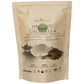 Chlorella Tablets | Organic | 1000x500mg | Natural Source of Protein | MySuperfoods