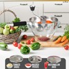 AURAME Premium Stainless Steel Food Mill - Effortless Pureeing, Straining