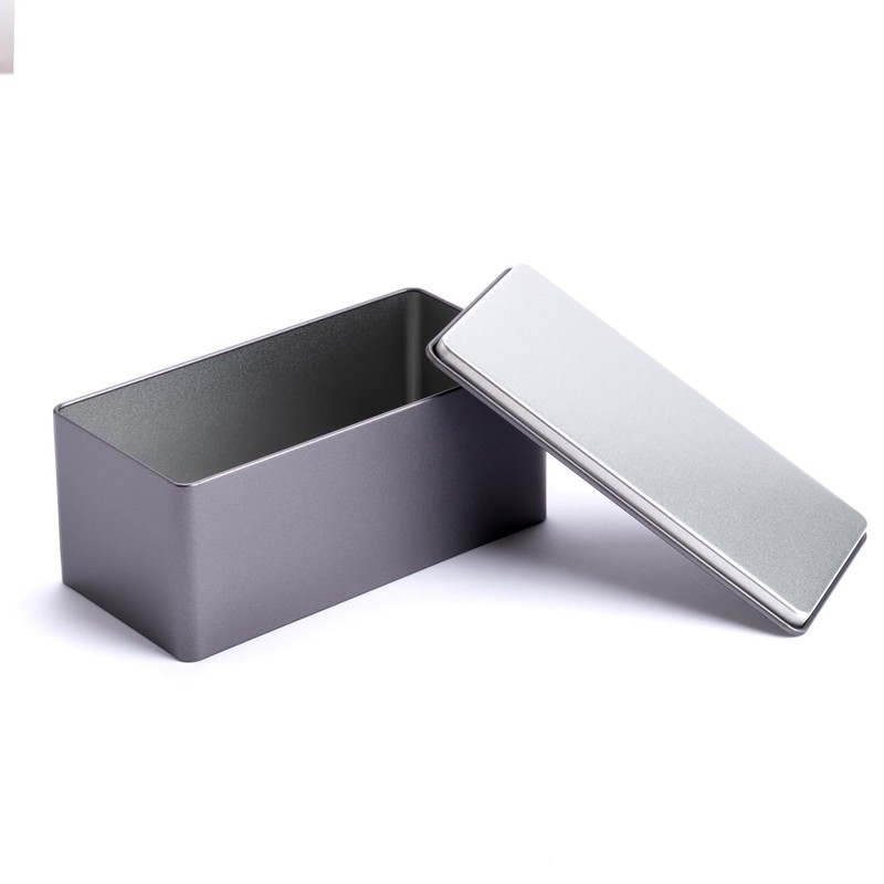 Tianhui Rectangle Metal Boxes Tin container for Small Storage Container