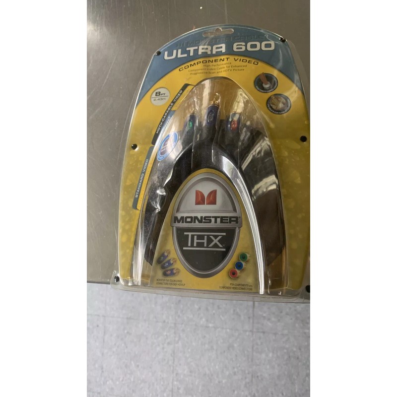 Monster NOS Monster Cable 8 Foot Ultra 600 Component Video