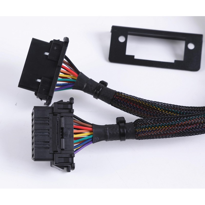 Underdash OBD2 Splitter Y Cable OBDII 1 Male to 2