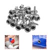 WedDecor Fasteners Metal Press Studs Marine Grade Stainless Steel Screw,