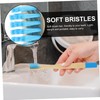 ORFOFE 10Pcs Bamboo Toothbrushes for Soft Bristles for Gentle Oral