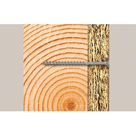 fischer PowerFast II CTP 6.0 x 240, Chipboard Screw (25 Pieces) with Partial Thread, Countersunk Screw with Inner Star, Screw for Woodworking, Reduces Screwing Resistance & Screwing Time