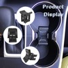 Center Console Cup Holder Insert Divider, Cup Holder Insert Fits
