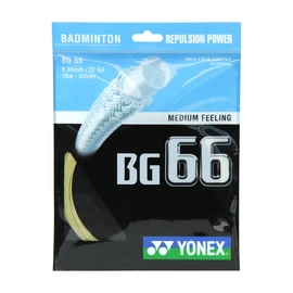 (Platinum Gold) - Yonex BG 66 Ultimax Badminton String