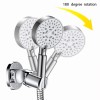 Gelme Nutri Shower Head Holder Wall Mounted, Screw Mounted Shower