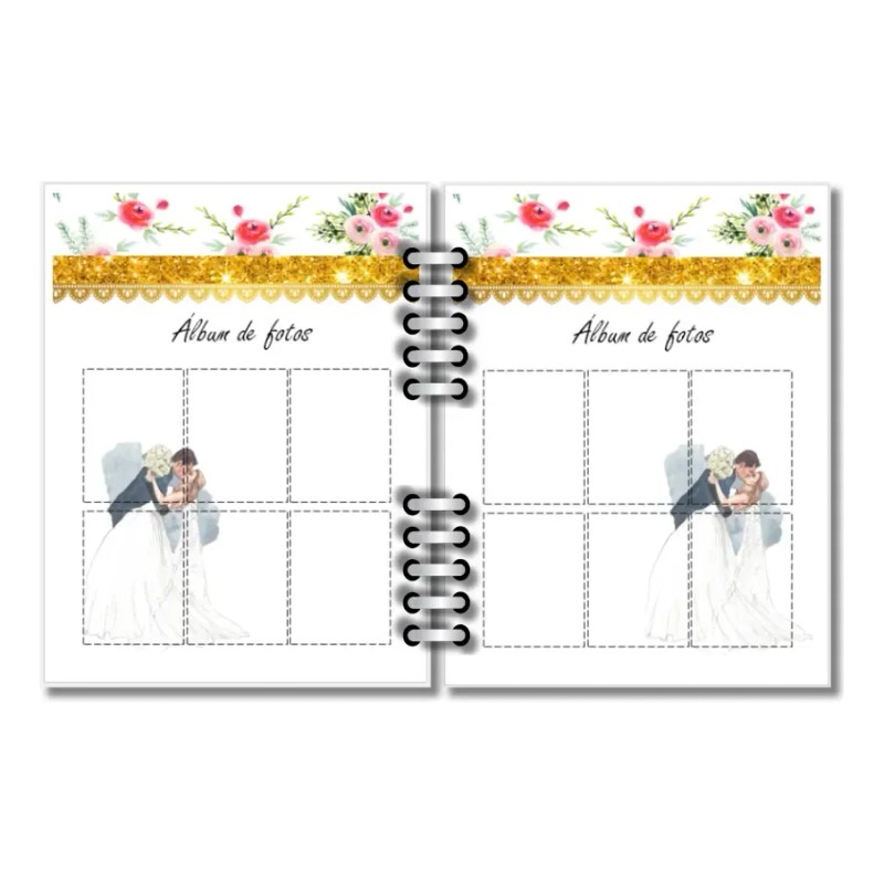 Agenda De Boda Wedding Planner De La Novia Planificador