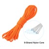 PATIKIL 26ft Reflective Guyline Camping Paracord 4mm Tent Cord Guyline