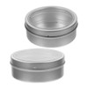 MAGICLULU Stainless Steel Spice Storage Jars Magnetic Spice Containers Round