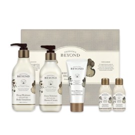 Beyond Deep Moisture Signature Grand Body Set (Shower Cream 450ml + Body Emulsion 450ml) / 비욘드 딥 모이스처 시그니처 그랜드 바디 세트(샤워크림 450ml+바디 에멀전 450ml)