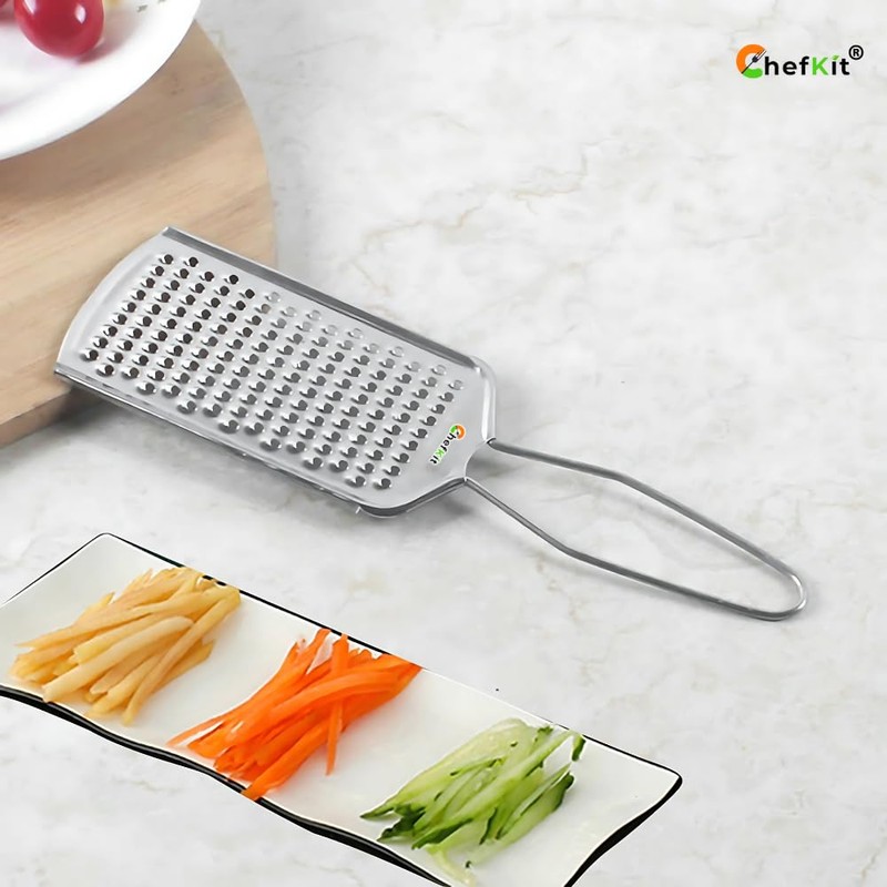 CHEFKIT Stainless Steel Ginger & Cheese Grater | Sharp Blades