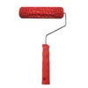 Pattern Paint Roller for Walls, 7 Inch 3D Embossing Rubber