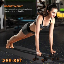 Push Up Bar Stands, Fitness Press Up Bar with Non-Slip Foam Handles for Arms, Chest and Shoulder Training Gym home Workout Exercise（Orange）