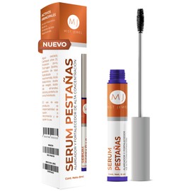 MIST JEWEL Serum eyelash pestañas alargador con biotina, niacinamida, Ácido hialurónico y soya 8ml | Fortalecedor crecimiento de pestaña