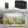 Aquarium Light Programmable Fish Tank Light with Blue Backlit LCD