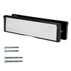 Keypak 10" (27cm) Door Letter Box - Adjustable Letterbox for