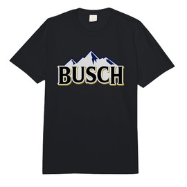 Busch Beer Mountains Logo Tee Comfort Colors Adult Heavyweight T-shirt