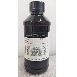 1-Heptanol (n-Heptyl Alcohol, Alcohol C-7) High Purity 99.6% 120ml Poly Bottle