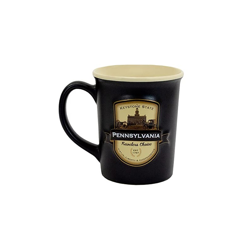 Americaware Pennsylvania 18oz Emblem Mug