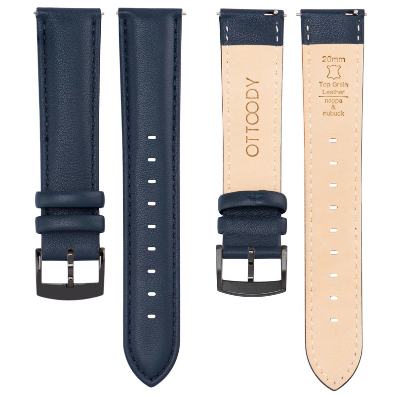 [OTTOODY] Genuine Leather Watch Band, Watch Strap 22mm, 21mm, 20mm,