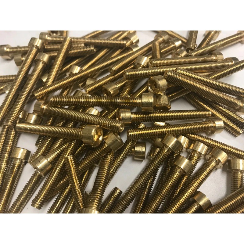 DIY HONDA CB350 TWIN BRASS ENGINE ALLEN BOLT KIT cb