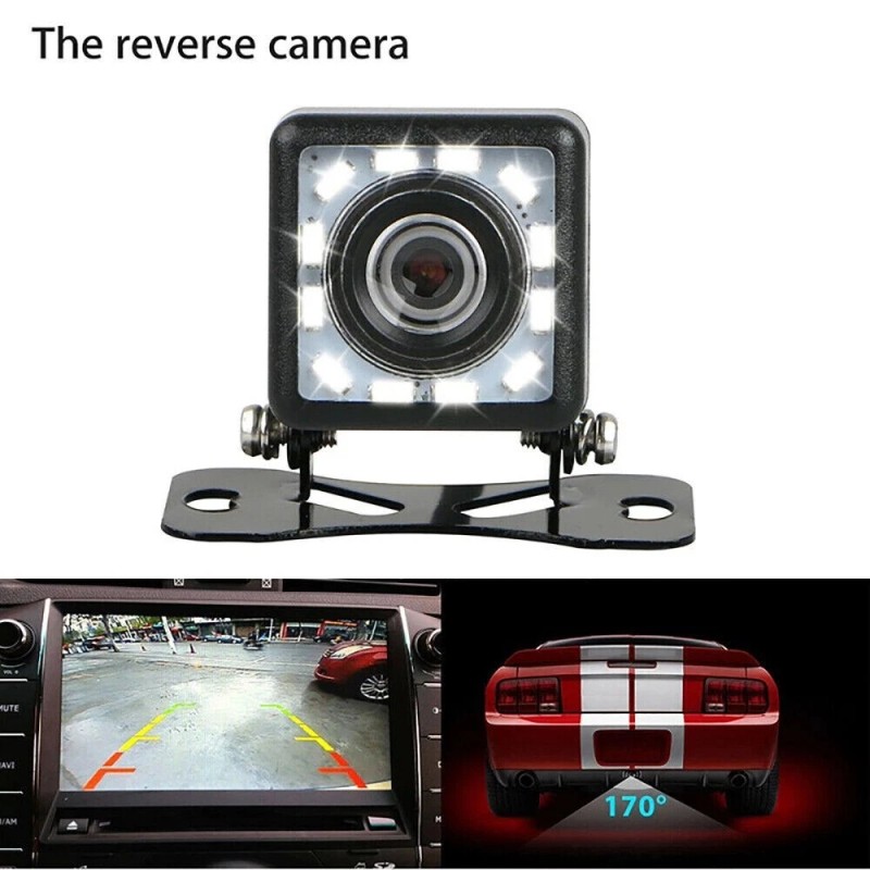 Camecho 170° CMOS Car Rear View Backup Camera Reverse HD
