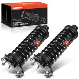 A-Premium Front Pair (2) Complete Strut & Coil Spring Assembly Compatible with Jeep Liberty 2002-2012 & Dodge Nitro 2007-2011, Driver and Passenger Side