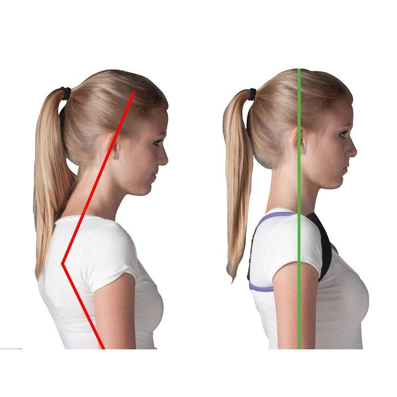Posture Medic Original 3-in-1 Back Straightener Posture Trainer Bandage for
