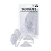 Set of 24 Suction Cups with Hooks - Holder for