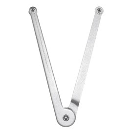QUARKZMAN Adjustable Angle Grinder Pin Wrench 3.5mm Thick Locking Nut Replacement Wrench Spanner