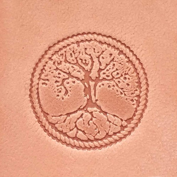 Tandy Leather Tree of Life Craftool 3-d Stamp Item #8686-00
