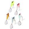 5Pcs 10g Metal Fishing Lures Baits Vib Sequins Fishing Lure