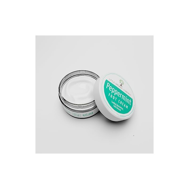 Peppermint Foot Cream - Soothing Shea Butter Foot Rescue