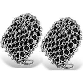 2pack Cast Iron Scrubber Chain Mail Scrubber 316 Chainmail Scrubber for Cast Iron Pan, Silicone Insert Cast Iron Cleaner, 2pcs Cast Iron Cleaning Tools, Metal Scrub Brush Scrubber to Clean Skillet